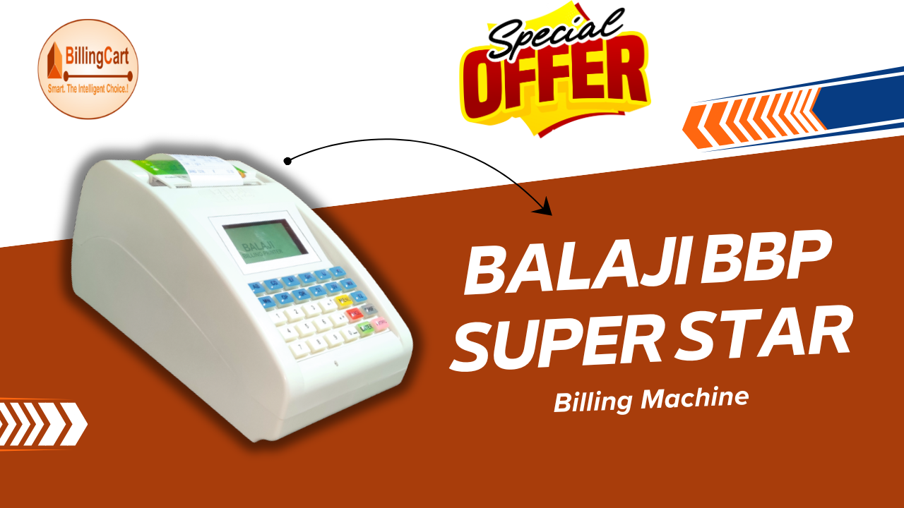 Balaji BBP SUPER STAR BILLING MACHINE